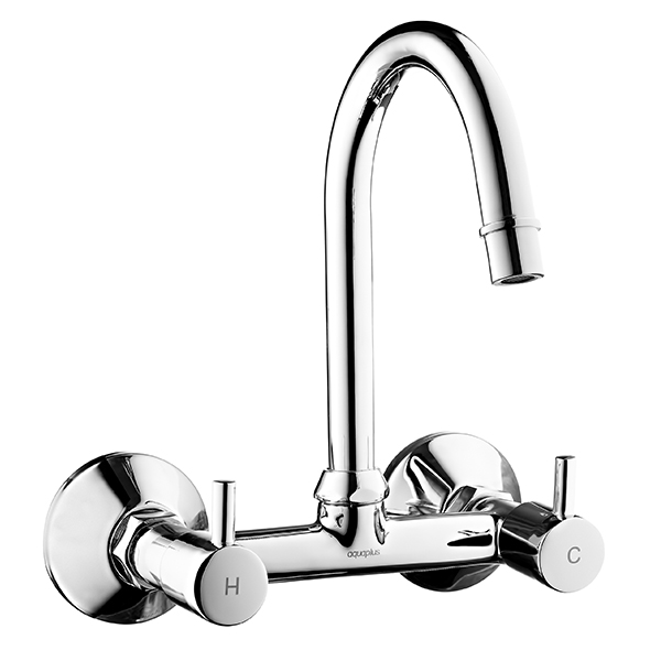 wall mounted sink mixer Aquaplus India